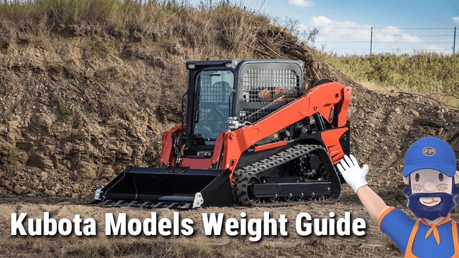How Much Does a Kubota Skid Steer & Compact Track Weigh?