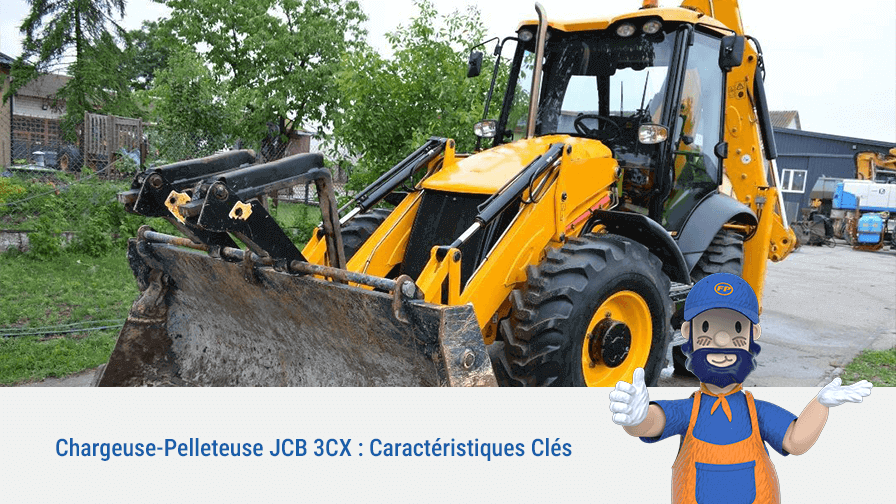 Chargeuse-Pelleteuse JCB 3CX : Caractéristiques Clés