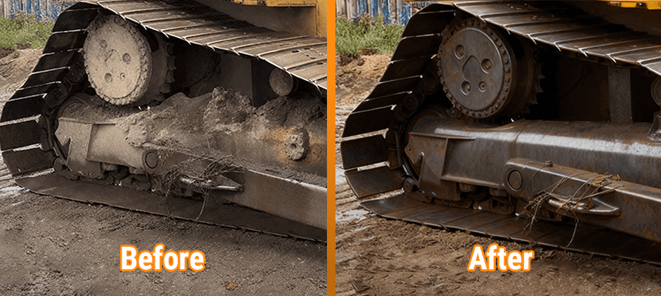 Clean the Undercarriage