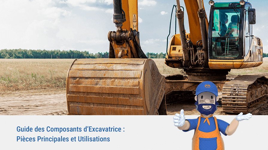 Guide des Composants d’Excavatrice : Pièces Principales et Utilisations