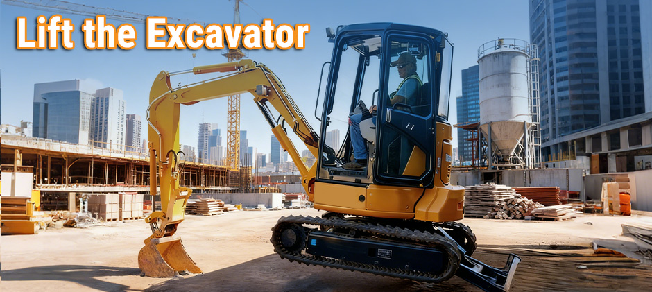 Lift the Excavator