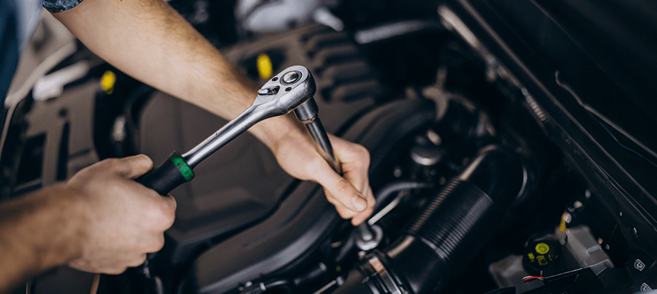 One person uses Socket Wrench