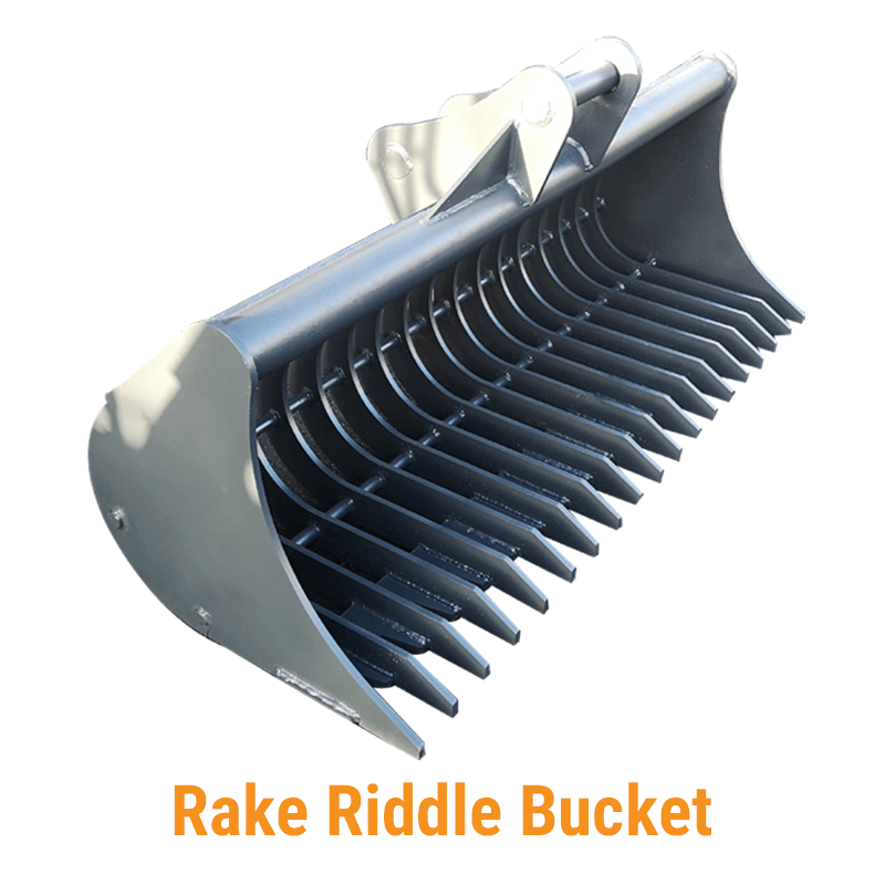 Rake Riddle Bucket