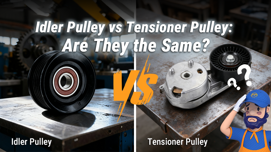 Idler Pulley vs Tensioner Pulley: Are They the Same?