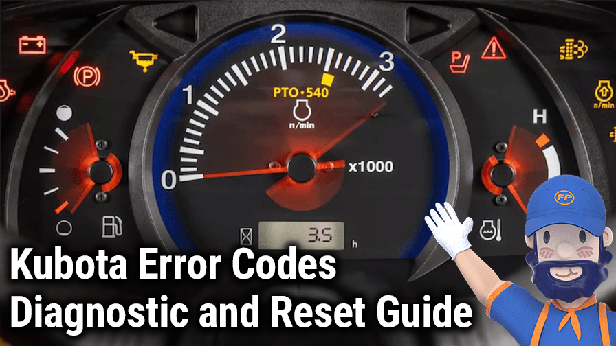 Kubota Error Codes Diagnostic and Reset Guide