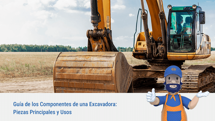 Guía de Componentes de Excavadoras: Partes Clave y Usos
