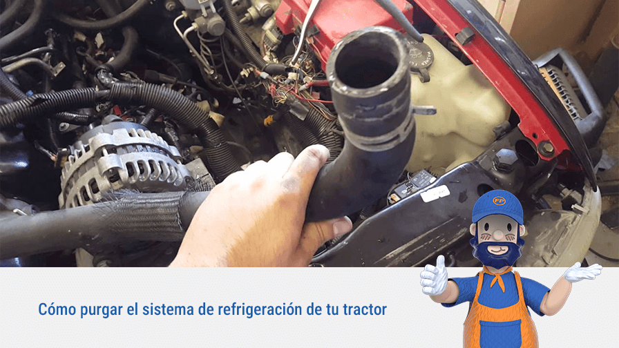 Cómo purgar el sistema de refrigeración de tu tractor