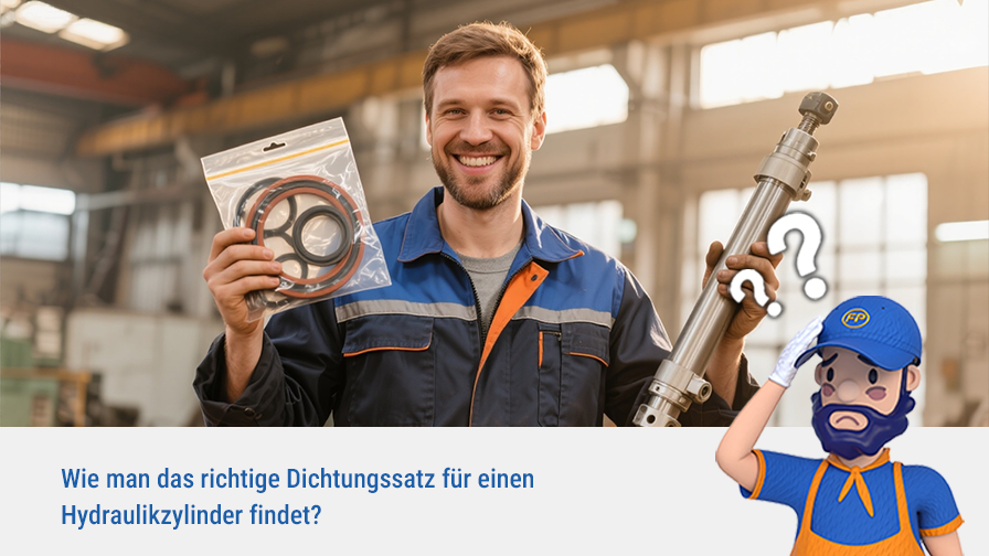 Wie man das richtige Dichtungssatz für einen Hydraulikzylinder findet