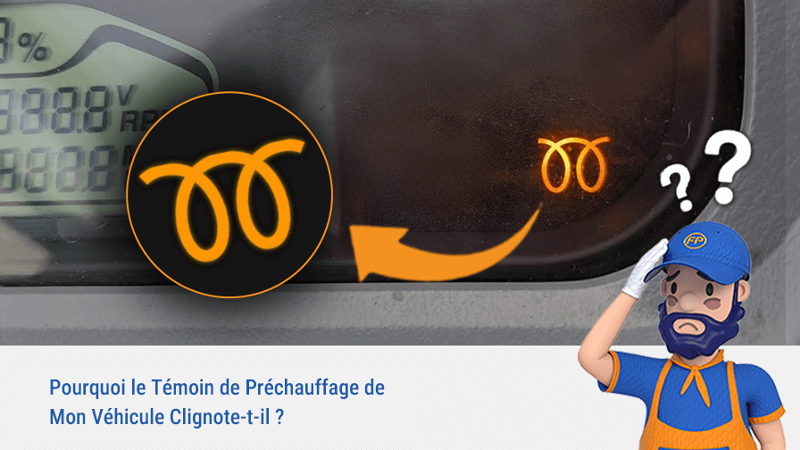 Pourquoi le Témoin de Préchauffage de Mon Véhicule Clignote-t-il ?