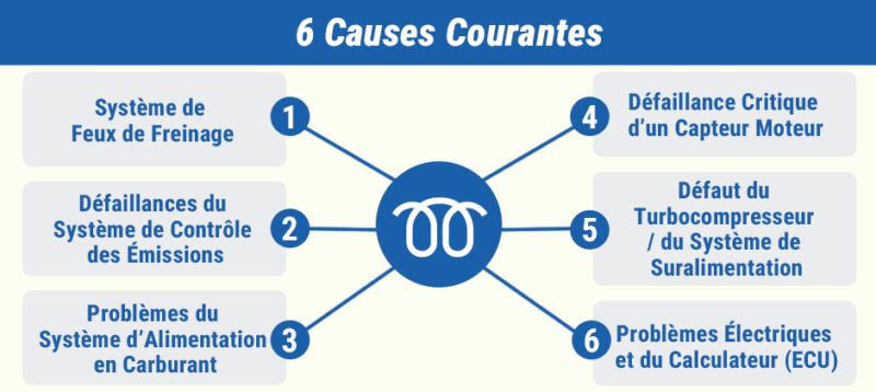 Causes Courantes d’un Témoin de Bougie de Préchauffage Clignotant