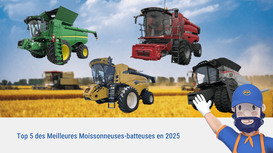 Top 5 des Meilleures Moissonneuses-batteuses en 2025