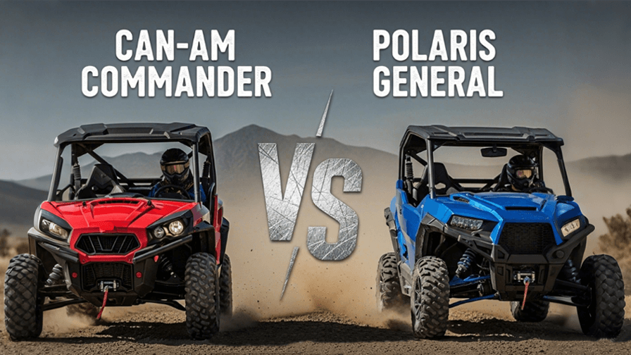 Can-Am Commander vs Polaris General
