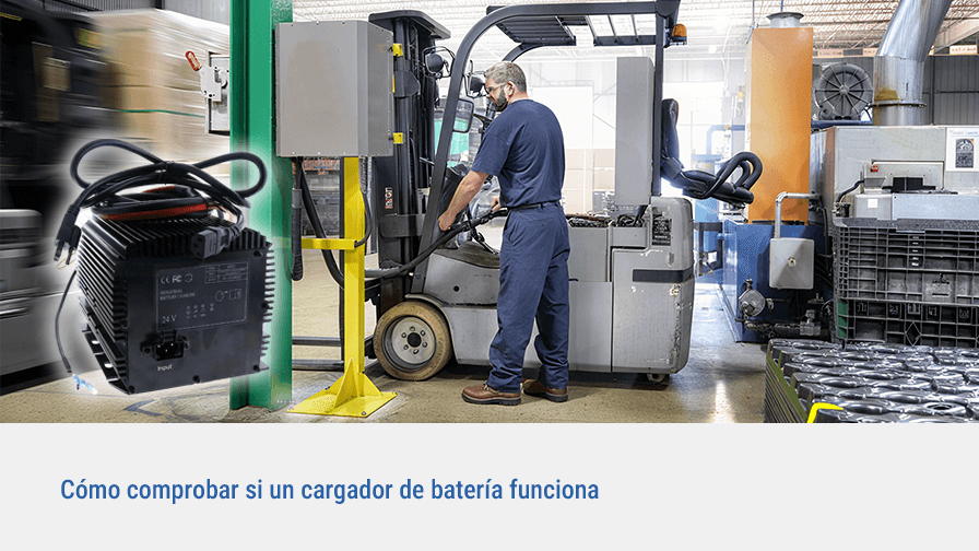 ¿Cómo comprobar si un cargador de batería funciona correctamente?