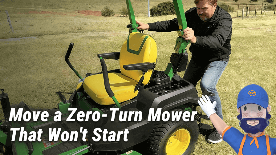 How to Push a Zero-Turn Mower?