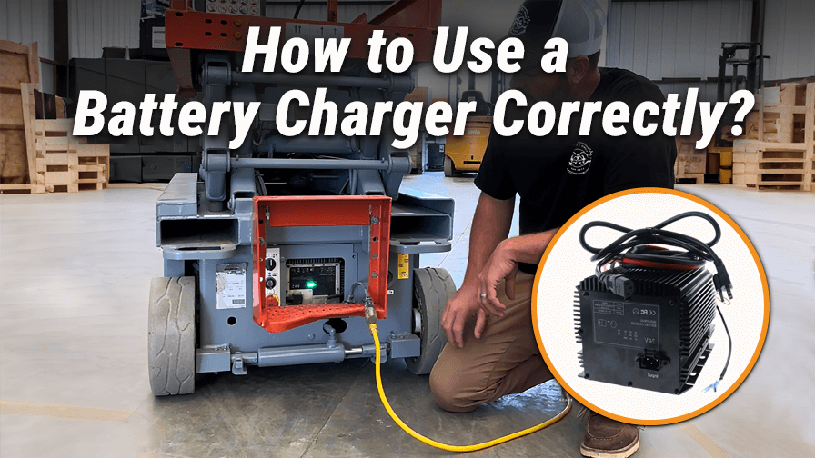 How to Use a Battery Charger on Heavy Equipment?