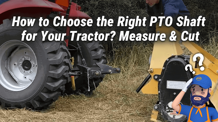 How to Choose the Right PTO Shaft for Your Tractor? Measure & Cut