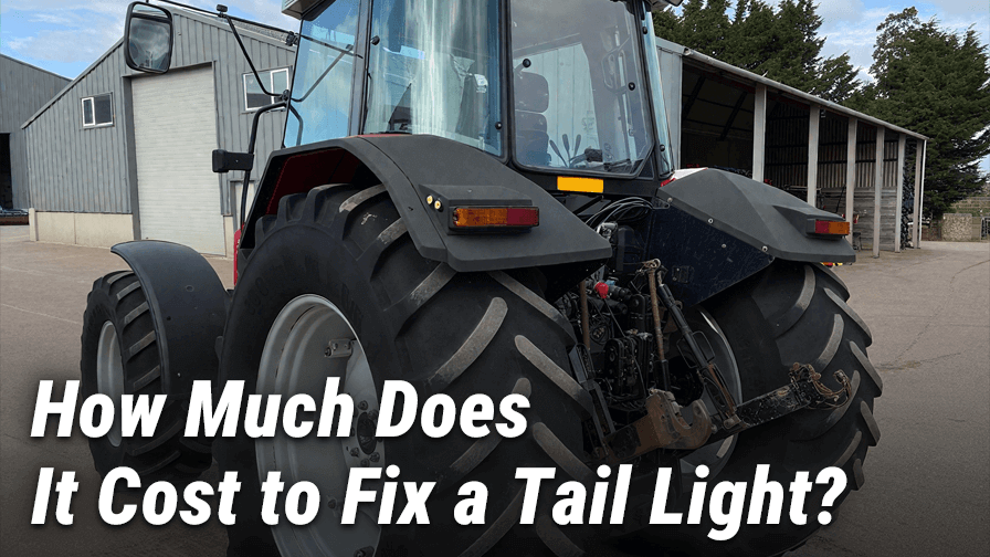 How Much Does It Cost to Fix a Tail Light?