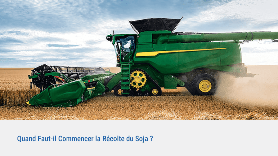Quand Faut-il Commencer la Récolte du Soja ?