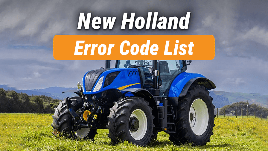 New Holland Error Codes Symbols