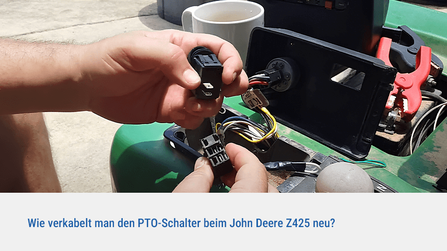 Wie Sie den PTO-Schalter am John Deere Z425 neu verkabeln: Ein kompletter Elektro-Guide