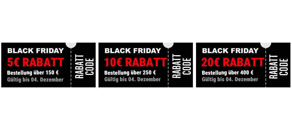 Black Friday Gutscheine