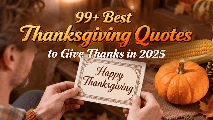 99+ Best Thanksgiving Quotes to Give Thanks in 2025
