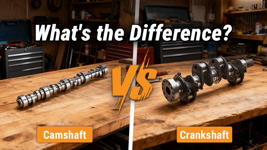 Camshaft vs. Crankshaft: What are the Differences?