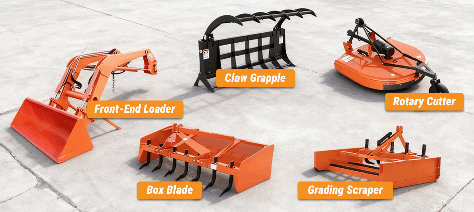 Essential Kubota Tractor Attachments