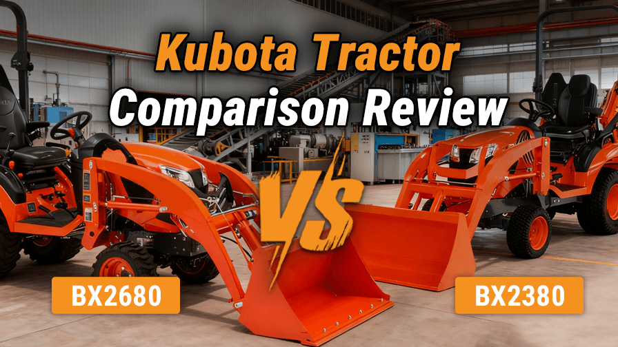 Kubota BX2680 and BX2380 Tractors Comparison Review