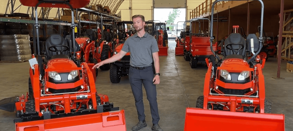 Kubota BX2680 and BX2380 Tractors