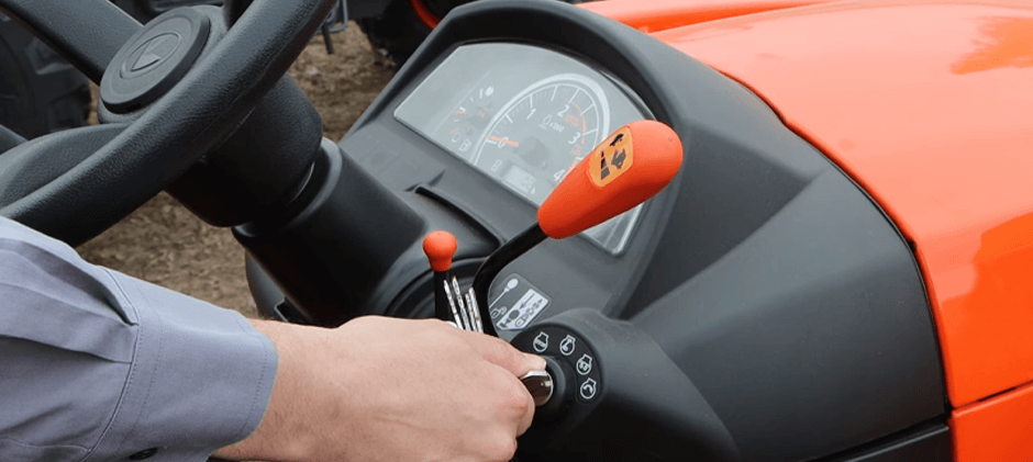 The tractor cannot start