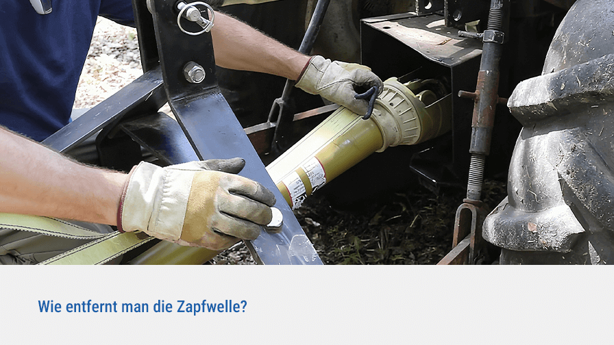 So Entfernen Sie die Zapfwelle: vom Traktor, Getriebe und mehr