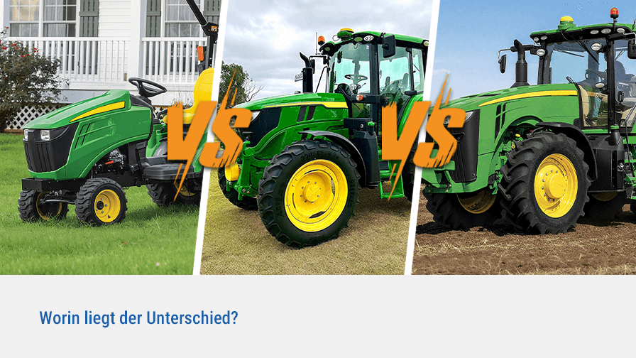 Cat 1 vs Cat 2 vs Cat 3 Traktor: Was ist der wirkliche Unterschied?