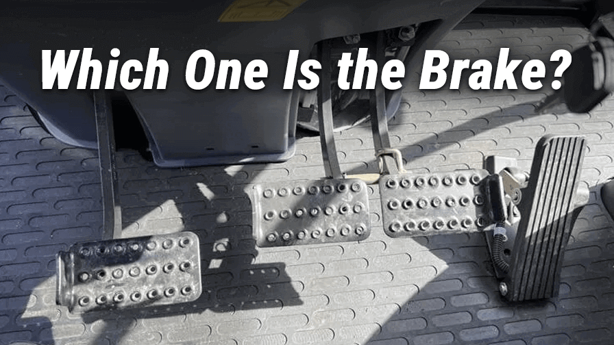 Which One Is the Brake?