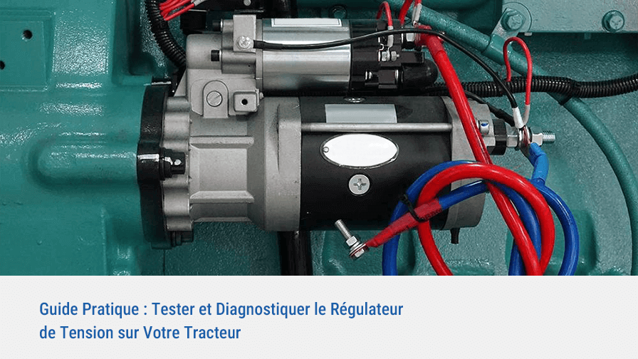 Guide Pratique : Tester et Diagnostiquer le Régulateur de Tension sur Votre Tracteur