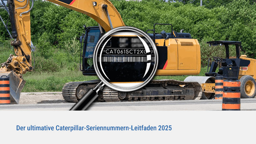Welches Baujahr hat mein Caterpillar? Der komplette Leitfaden zur Seriennummern‑Überprüfung