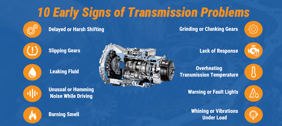 10 Early Signs of Transmission Problems