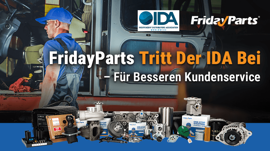 FridayParts tritt der IDA bei, um unsere Kunden noch besser zu bedienen