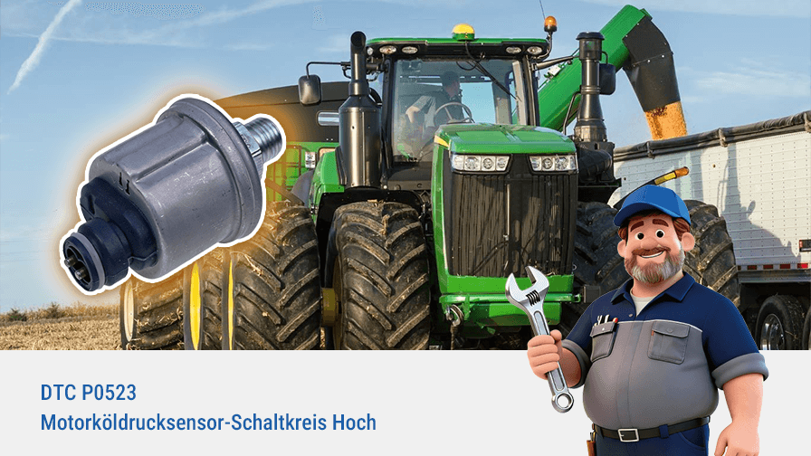 DTC P0523 – Motoröldrucksensor-Schaltkreis Hoch