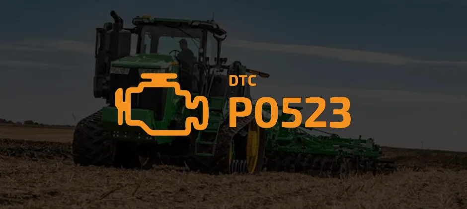 Was bedeutet der Diagnosefehlercode P0523?