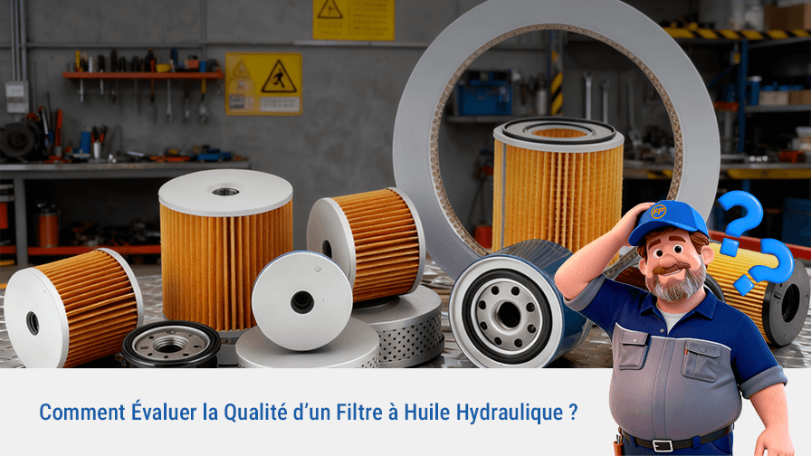 Comment Évaluer la Qualité d’un Filtre à Huile Hydraulique ?