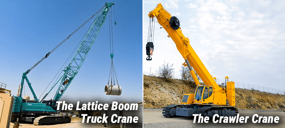 Crawler Crane vs. Lattice Boom Truck Crane