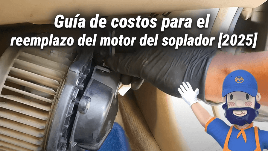 ¿Cuánto cuesta reemplazar el motor del soplador en 2025?