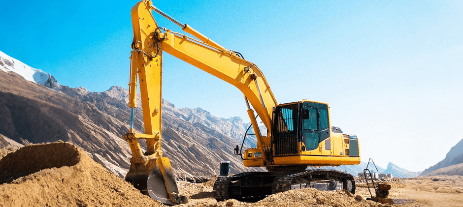 Komatsu excavator