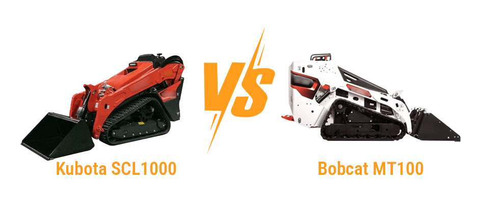 Kubota SCL1000 vs Bobcat MT100