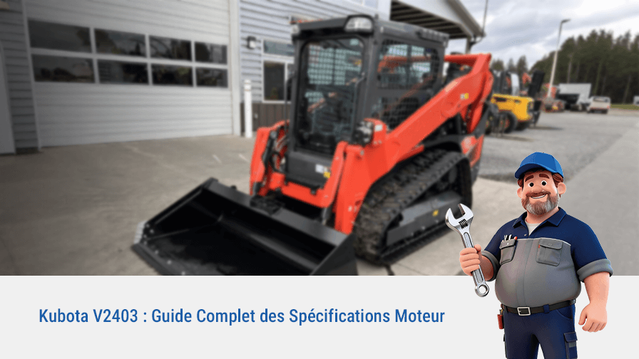 Kubota V2403 : Guide Complet des Spécifications Moteur