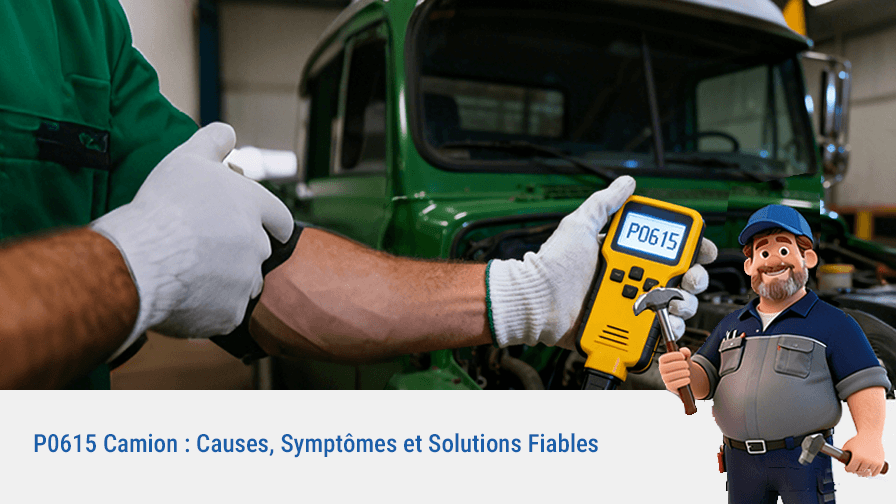 Code P0615 : Panne du Relais de Démarreur – Symptômes, Causes et Diagnostic Complet