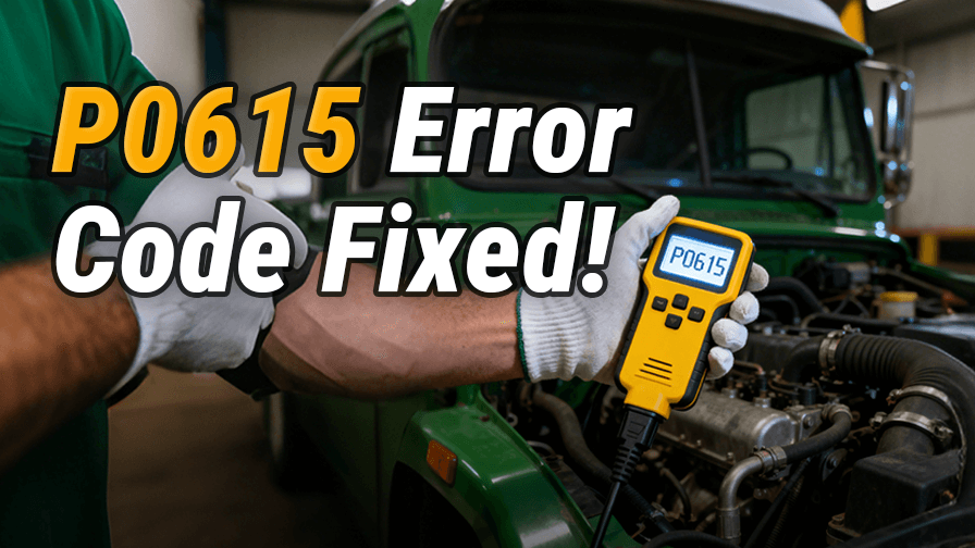 P0615 Error Code Explained: What It Means, Causes, & Fixes