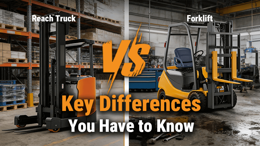 Reach Truck vs Forklift: Key Differences You Have to Know