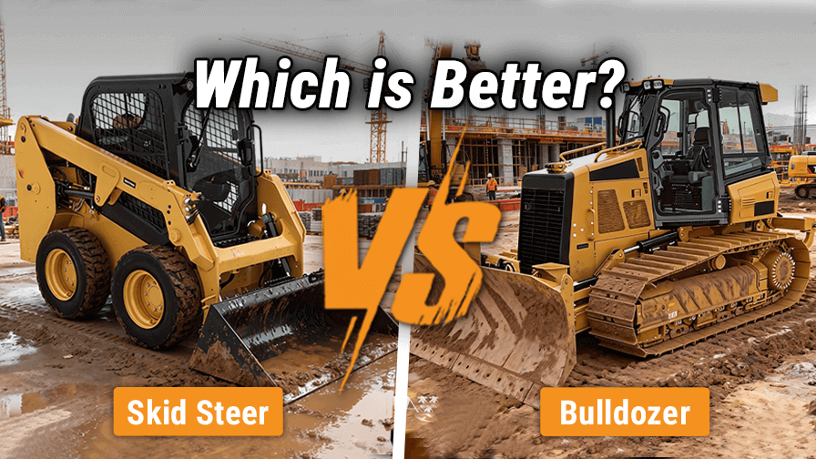 Skid Steer vs Bulldozer: Which is Better?